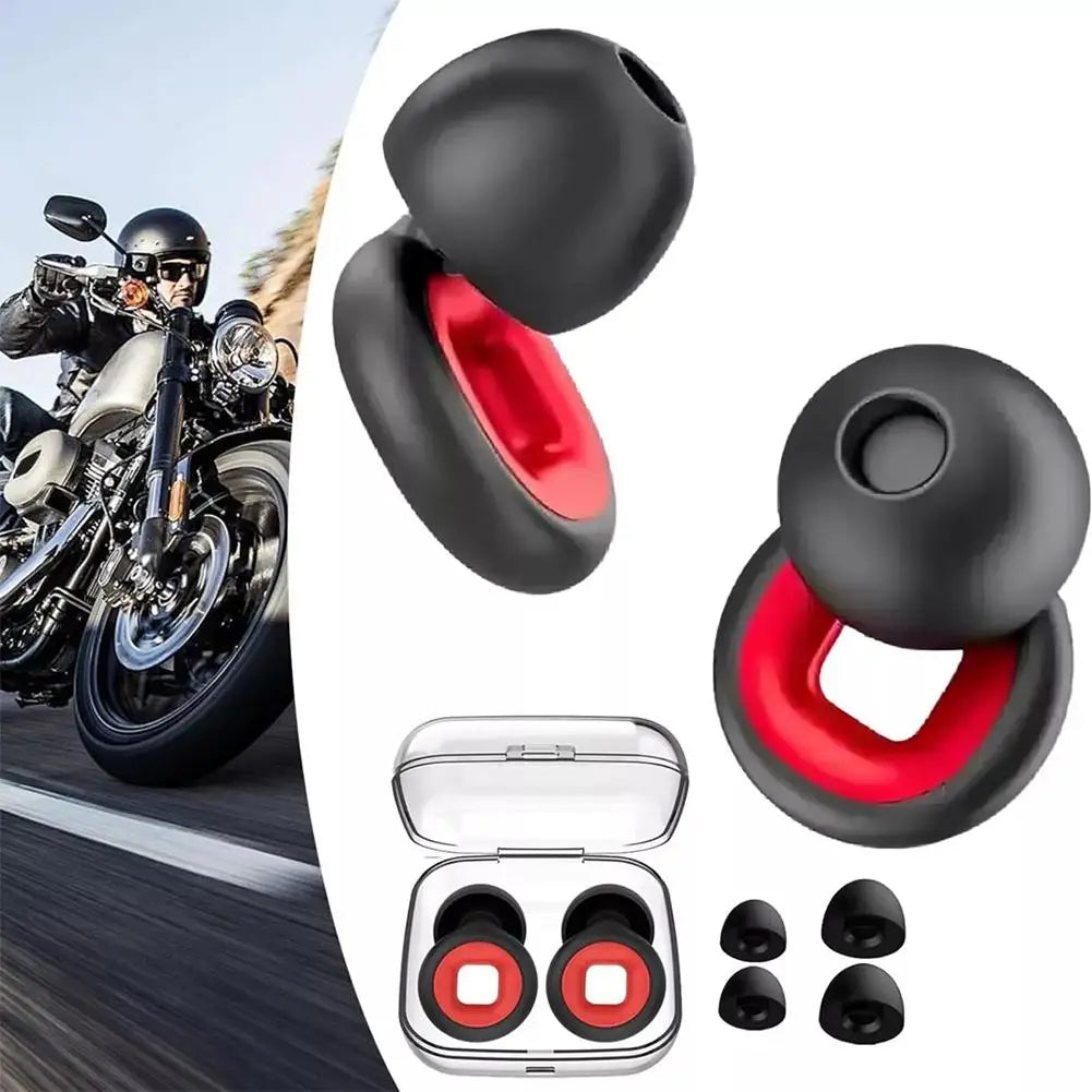 Motorcycle Immersive Dual Pickup Sleep Earplugs With Insulation Noise Reduction And Sound Protective Industrial Earplugs Y0B7
