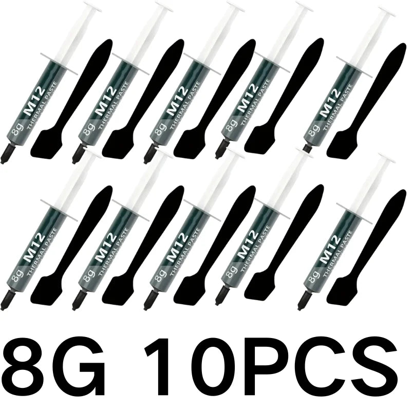 Thermal Paste Thermal Conductive Grease Paste 12.4 W/MK 1/4/8/15/30g For Game PC PS5 CPU GPU Cooling