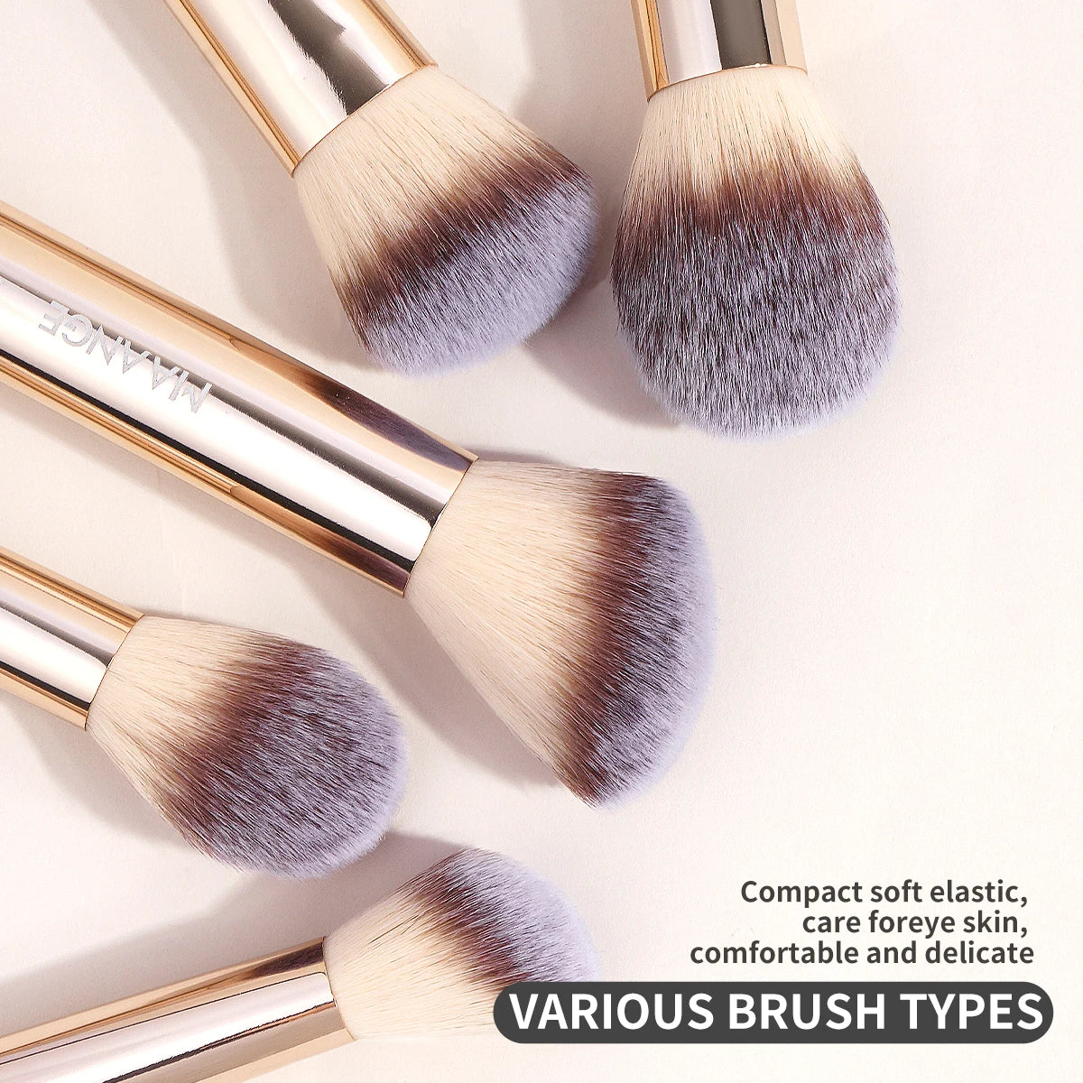 13pcs Makeup Brush Set Foundation Concealer Powder Eyeshadow Blush Brush Kabuki Blending Cosmetic Makeup Beauty Tool for Face