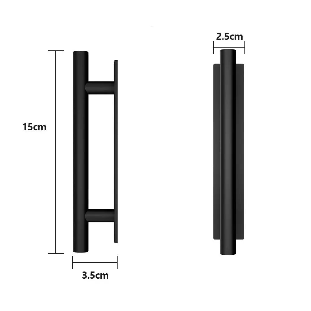 Fashion ABS Door Handle Self-adhesive Punch-free Door Knob Wardrobe Cabinet Cupboard Kitchen Handlebar Home Furniture Hardware