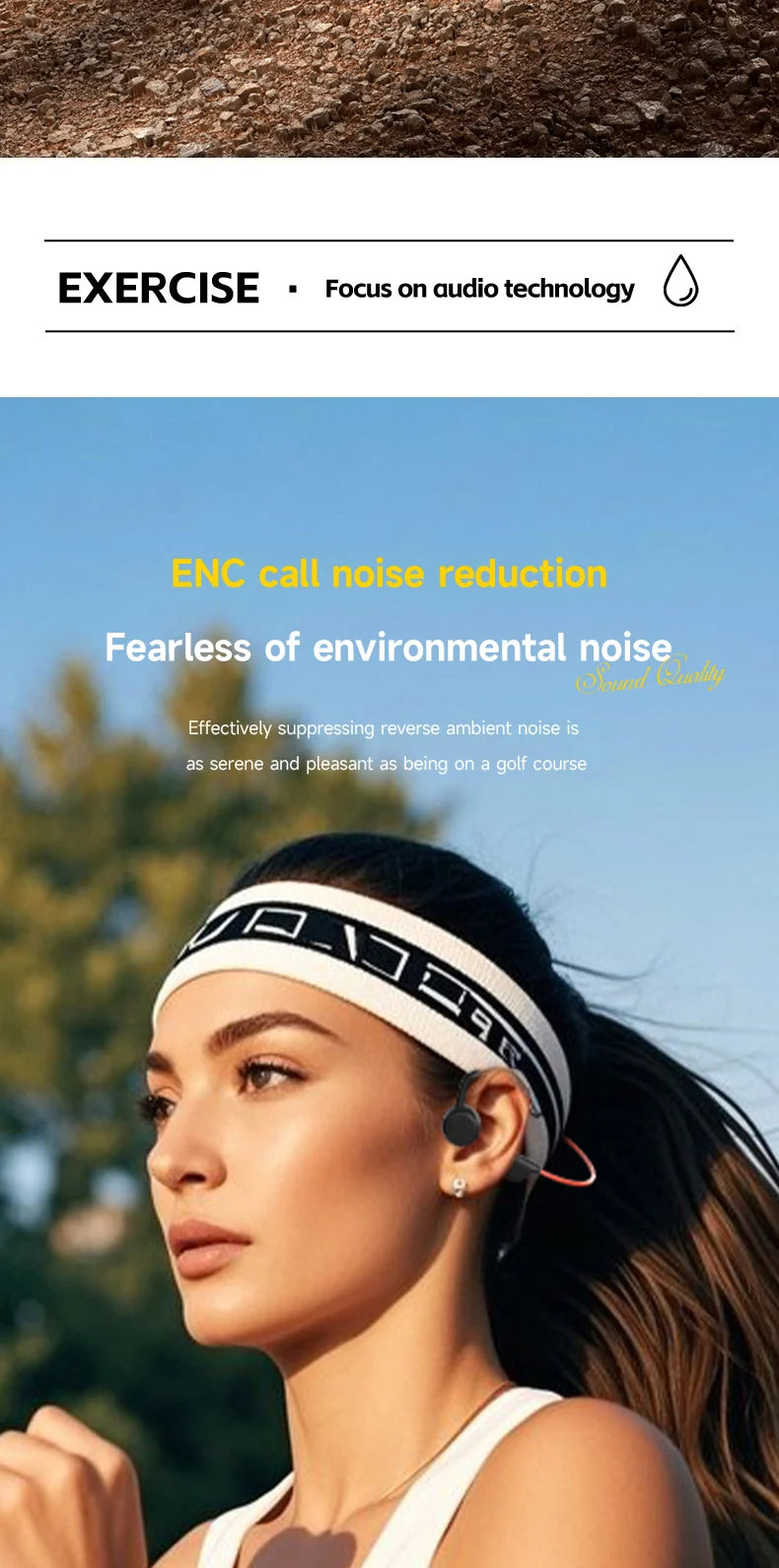 Lenovo Bone Conduction Headset Bluetooth 5.4 With Mic Waterproof Exercise Fitness Wireless Swimming Sports Headphone New 2026