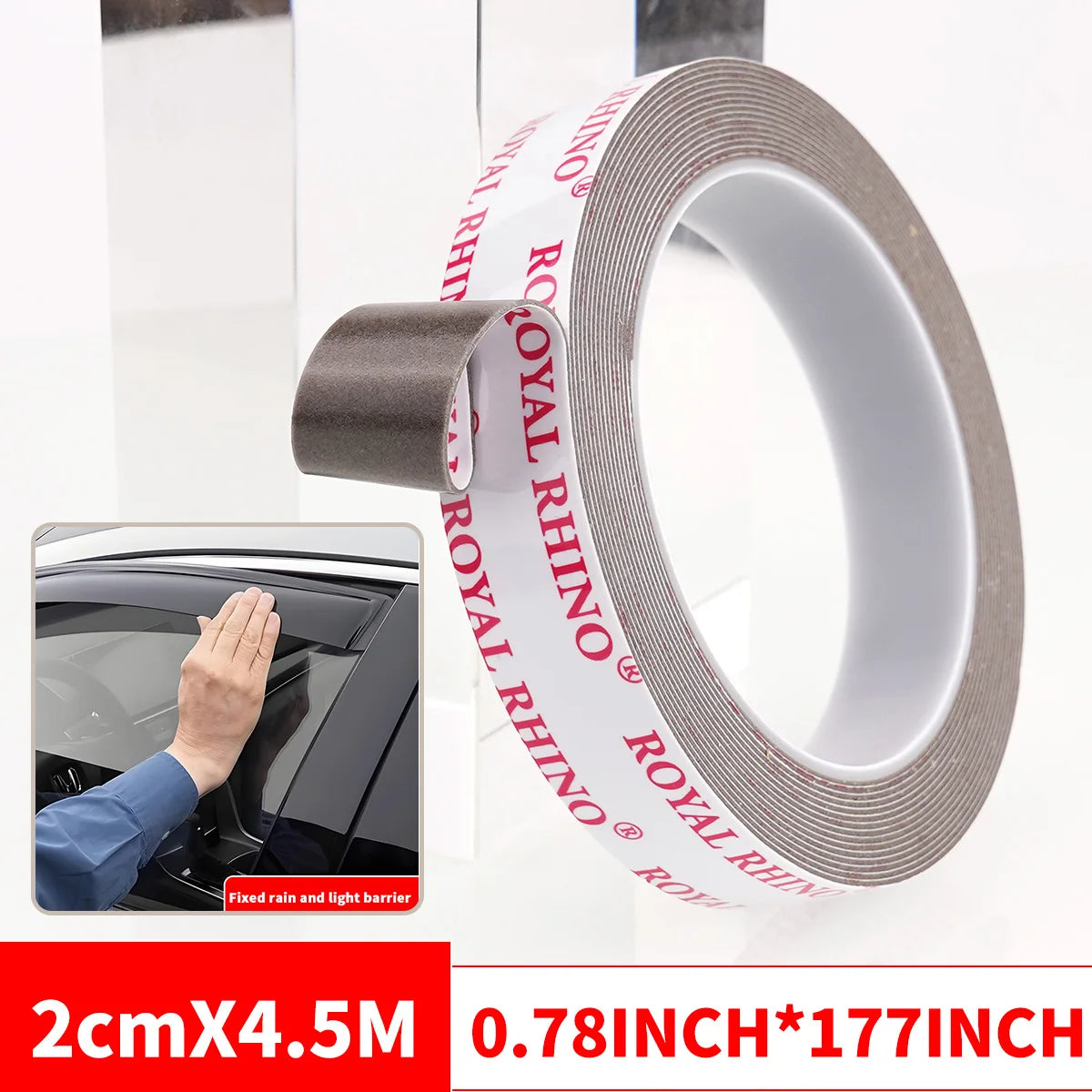 450CM Extra Strong Double Sided Tape Adhesive Car Special Tear Off Without Leaving Traces High Viscosity Mounting Fixing Sticky