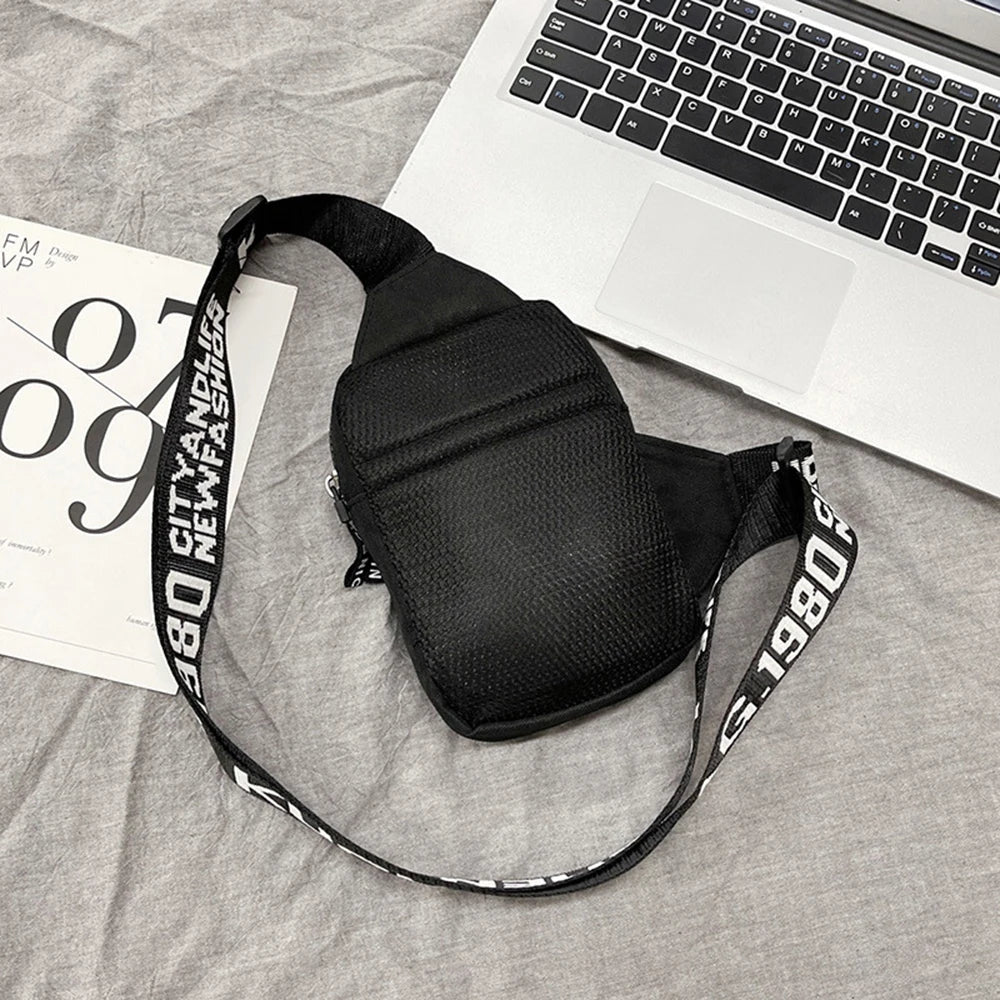 Man's Messenger Bag Men's Shoulder Bag INS Trend Small Backpack Mobile Phone Square Bag Crossbody Bags Organizer Bag