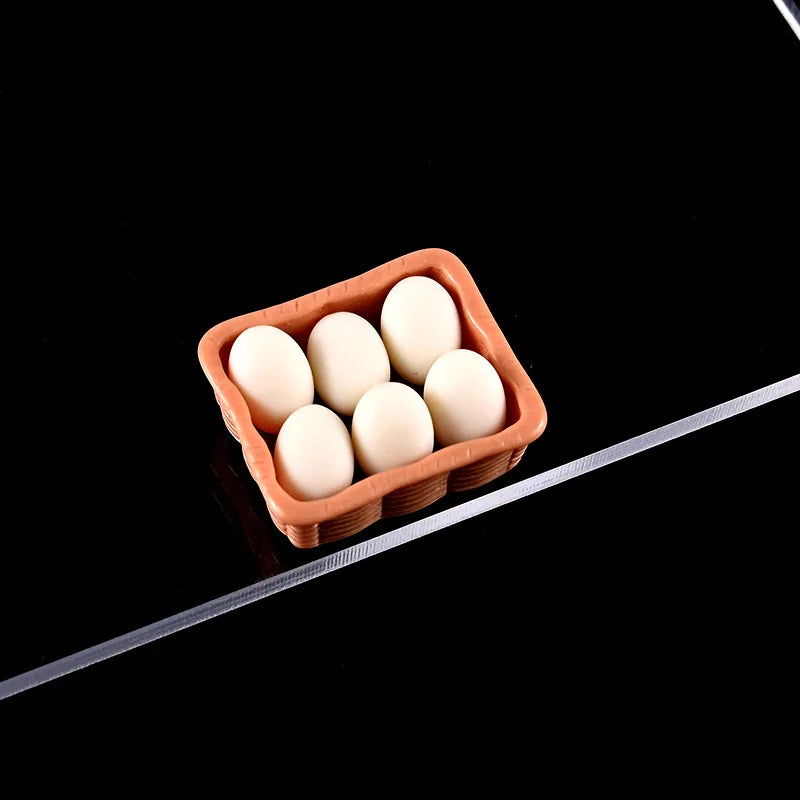 1set 1/12 Dollhouse Simulated Breakfast Afternoon Tea Set Dollhouse Mini Kitchen Food Decoration For Kid Pretend Play Toys