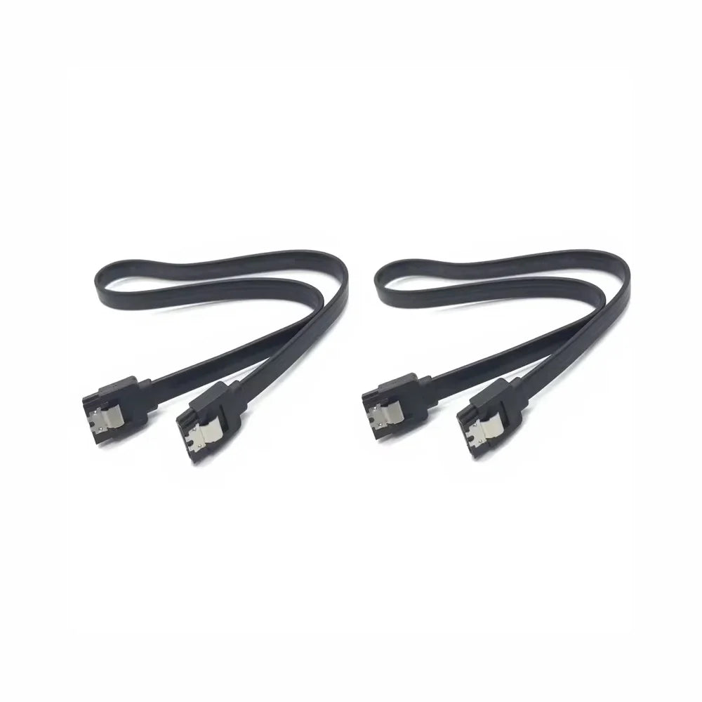 1/2PCS 50CM SATA 3.0 Data Cable High-speed Sata III Cable Adapter Connection Converter For SATA HDD SSD CD Drive Writer Desktop