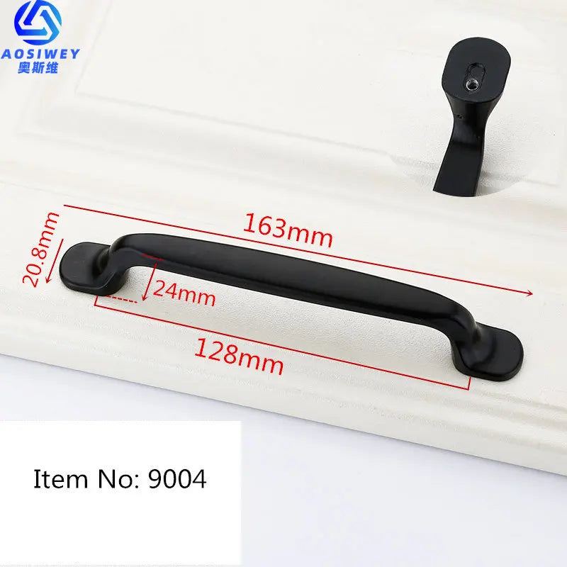 Black Handles for Furniture Cabinet Knobs and Handles Kitchen Handles Drawer Knobs Cabinet Pulls Cupboard Handles Knobs
