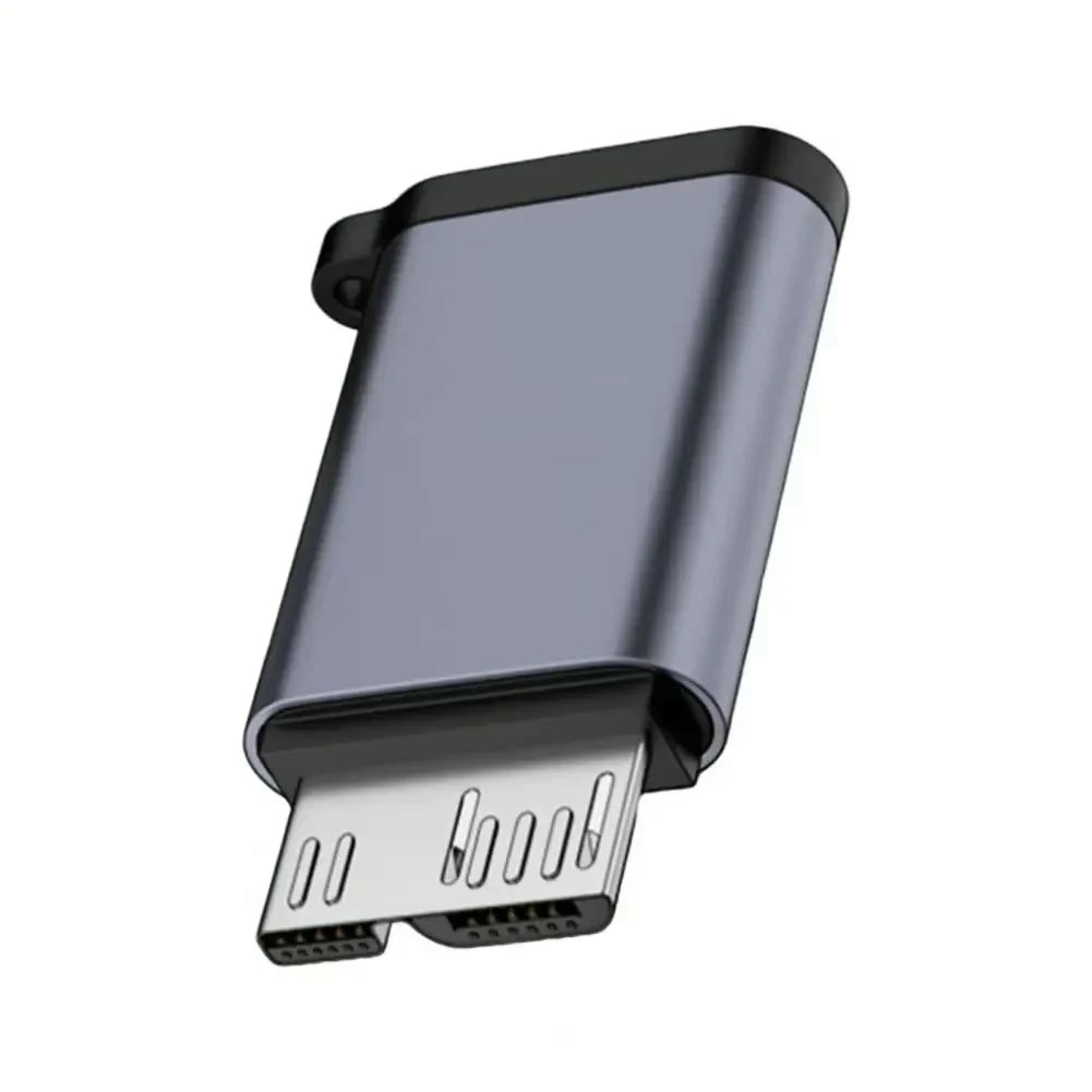 USB C 3.0 Micro B Male To Type C Female Adapter Type-C To Micro B Connector for Laptop External Hard Drive Disk Box Samsung S5