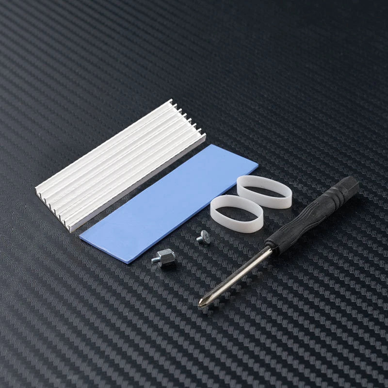 GPUHOLD Aluminum M.2 SSD Cooler Heatsink NVME NGFF 2280 SSD Cooler For PS5 PC Laptop Solid State Hard Disk Radiator