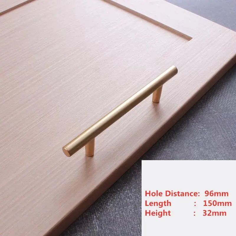 Handles Drawer Cabinet Furniture Kitchen Handles for Cabinet Knob Door Drawer Furniture Kitchen Knob Golden Simplicity Hardware