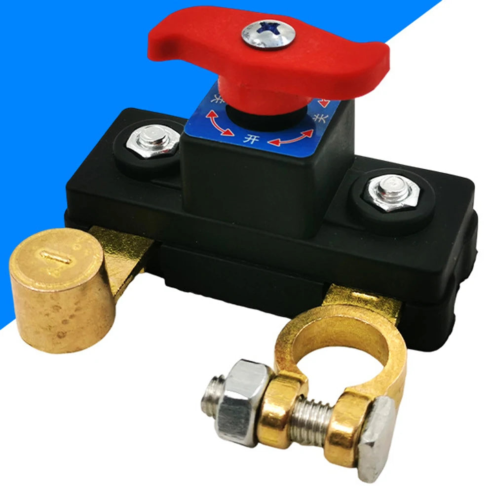 12V  Car Battery  Cut Off Switch Disconnect  Isolator Cut-off Power Cutoff  Switch Circuit Breaker Parts  For Car/Rv/Boat
