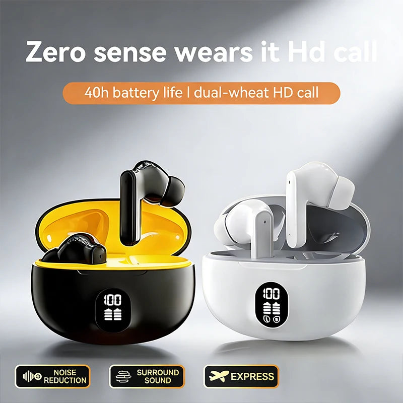 895B-In-Ear Wireless Headphones, Wireless Headphones, Stereo Noise Reduction, Bluetooth 5.30 Version, High Definition Music