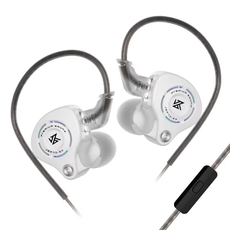 KZ Eldar Earphones 1DD Dynamic Driver Balanced IEM In Ear Monitor Sport Earbuds HiFi Stereo Music Wired Headphones PK EDX PRO X