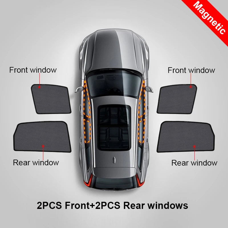 For Honda ACCORD CP 8TH 2008-2012 Car Front Shield Window SunShade Windshield Rear Side Window Curtain Sun Shade Visor