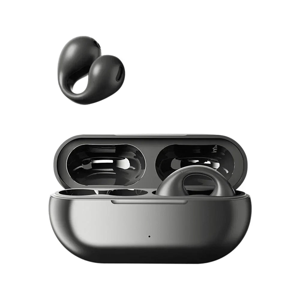 Wireless Bluetooth Earclip Earphone Outdoor Sport Earbud With Charging Bin HIFI Sound Earbud For Xiaomi Running Painless Headset