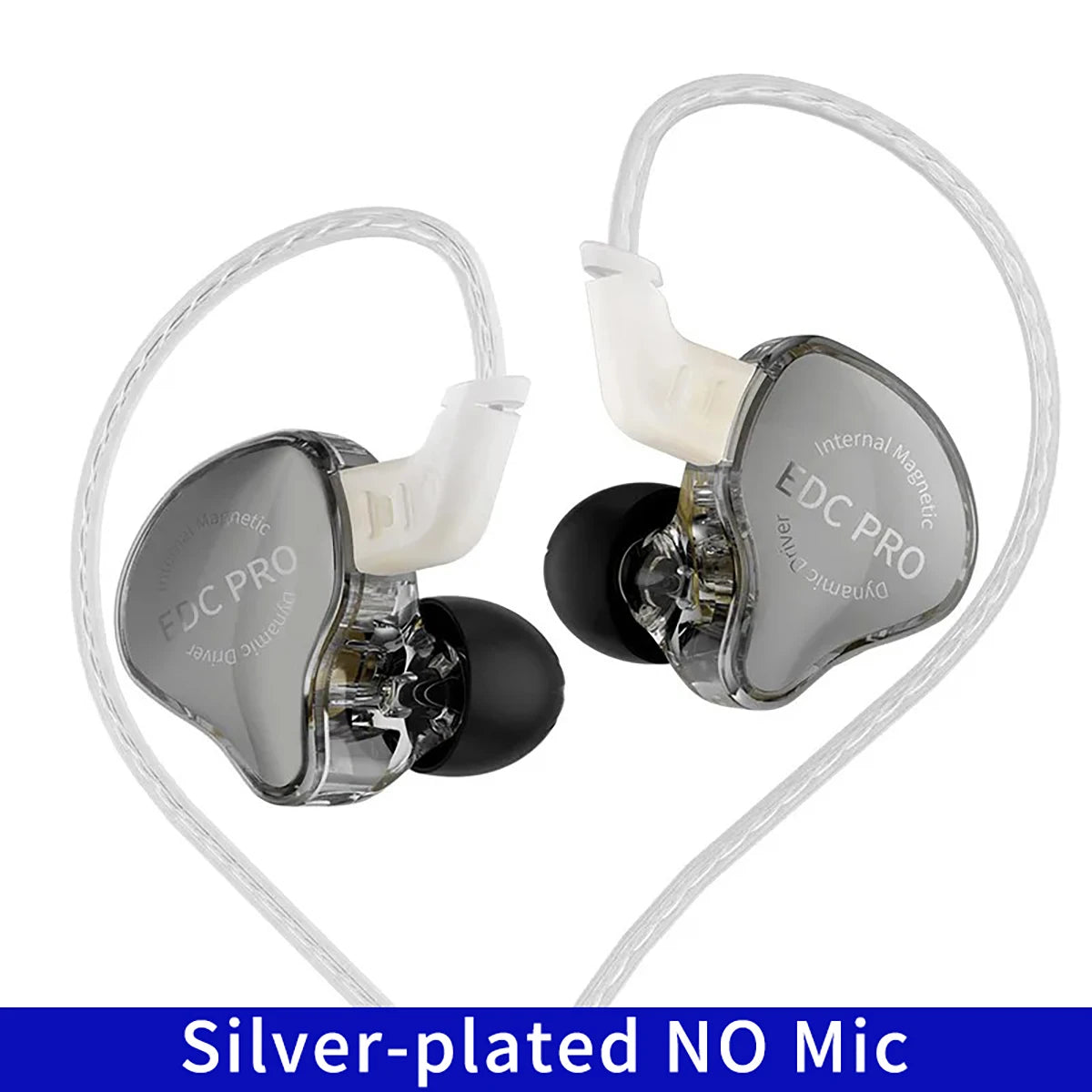 NEW KZ EDC PRO Best In-ear Wired Earphones HIFI Bass Dynamic Monitor 3D Stereo Earbuds Noise Cancel With Detachable Audio Cable