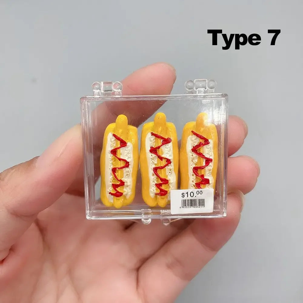 1set Dollhouse MIniature Toast Bread Jam Food Model Dinner Plate Cup Spoon For Doll House Play Kitchen Accessoreis