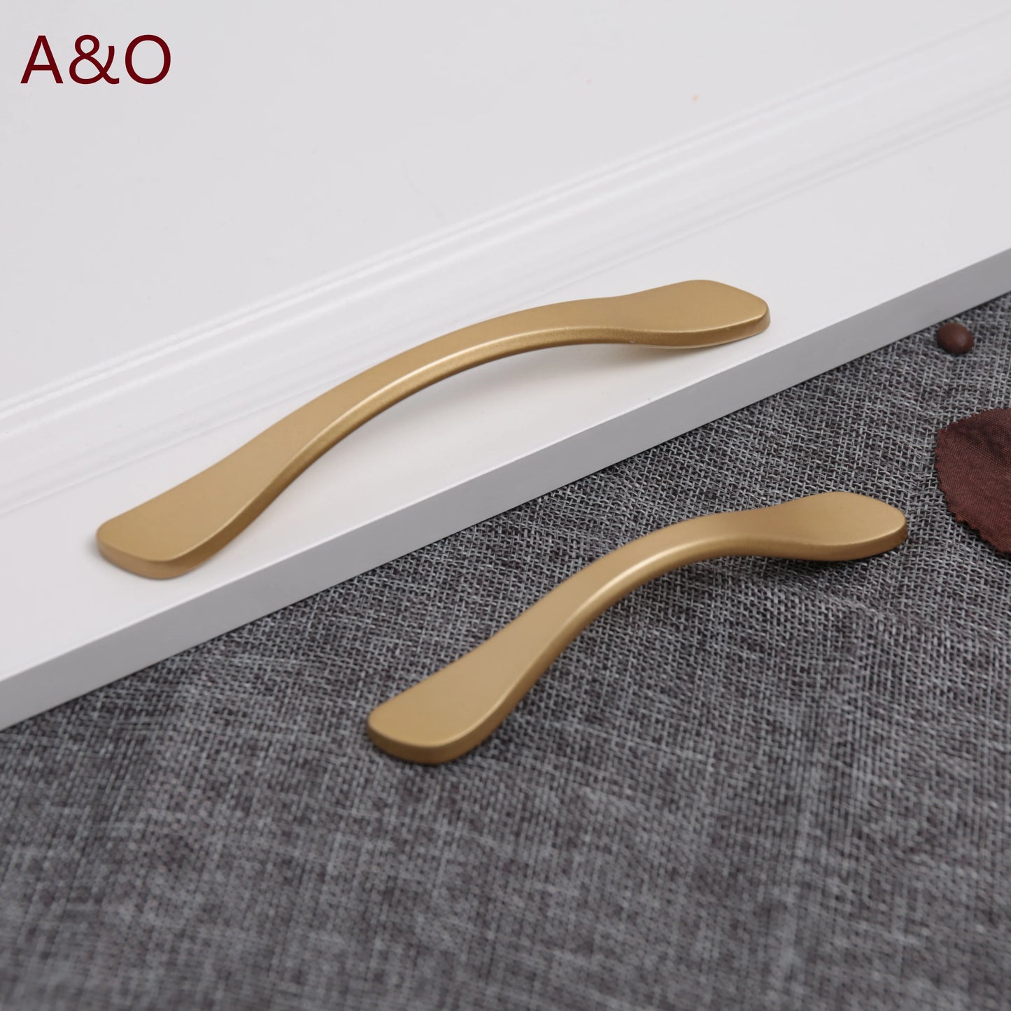 Handles Drawer Cabinet Furniture Kitchen Handles for Cabinet Knob Door Drawer Furniture Kitchen Knob Golden Simplicity Hardware