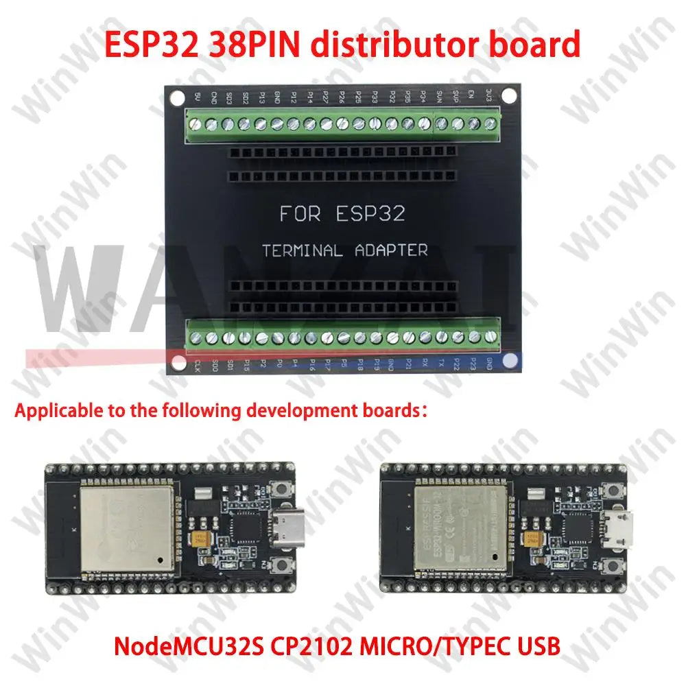 1PCS ESP32 Development Board WiFi+Bluetooth Ultra-Low Power Consumption Dual Core ESP-32S ESP32-WROOM-32D ESP32-WROOM-32U ESP 32