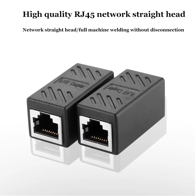 Ethernet Cable Extender, RJ45 Cat 5 Cat 6 Cat6a Coupler, Extender Connector - Ethernet Coupler Female to Female