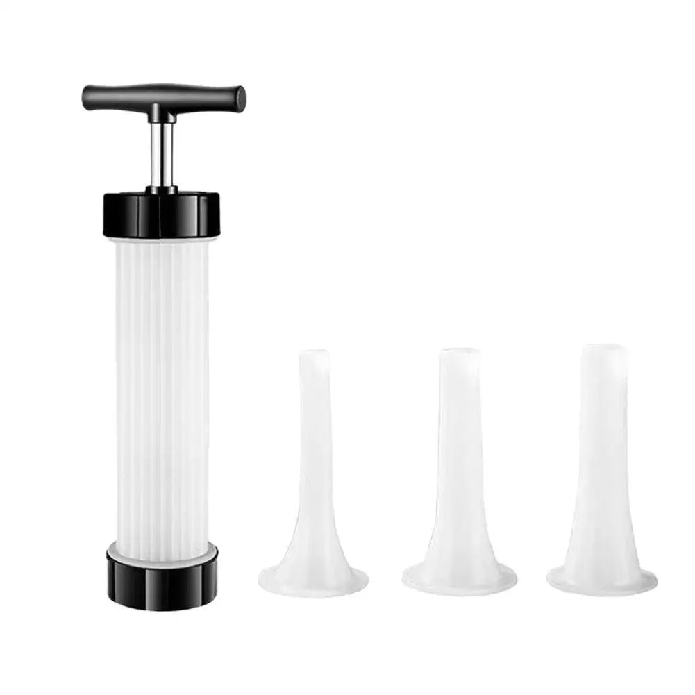 Manual Hand Push Sausage Maker Enema Device Household Kitchen Tool for Handmade Small Sausages Filling