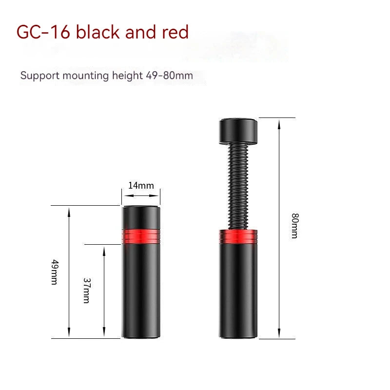 COOLCIRC GC-16 Graphics Card GPU Holder Magnetic Video Card Bracket Vertical Telescopic GPU Stand Support 27-120mm
