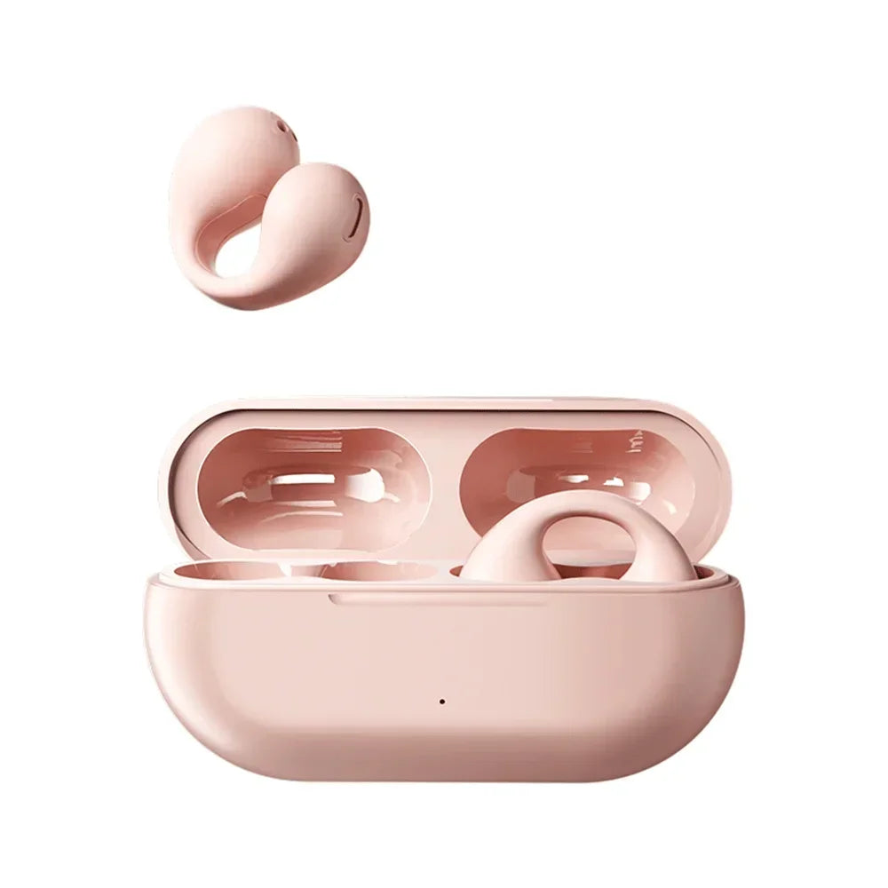 Wireless Bluetooth Earclip Earphone Outdoor Sport Earbud With Charging Bin HIFI Sound Earbud For Xiaomi Running Painless Headset