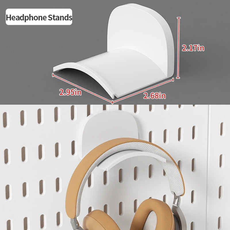 The Ultimate Modular Desk System | Plastic Pegboard Organizer Lets You Combine Hooks, Bins, Shelves & Baskets Freely