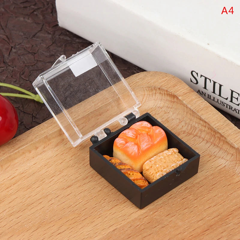 1/12 Dollhouse Miniature Accessories Mini Metal Cooking Pot with Food Simulation Kitchen Kitchenware Model Toy Doll House Decor