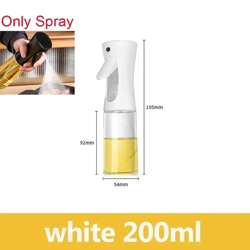 2 in 1 Olive Oil Sprayer Kitchen Oil Spray Bottle Olive Acid Sprayer Oil Mouth for Cooking BBQ Baking OilsDispenser Accessories