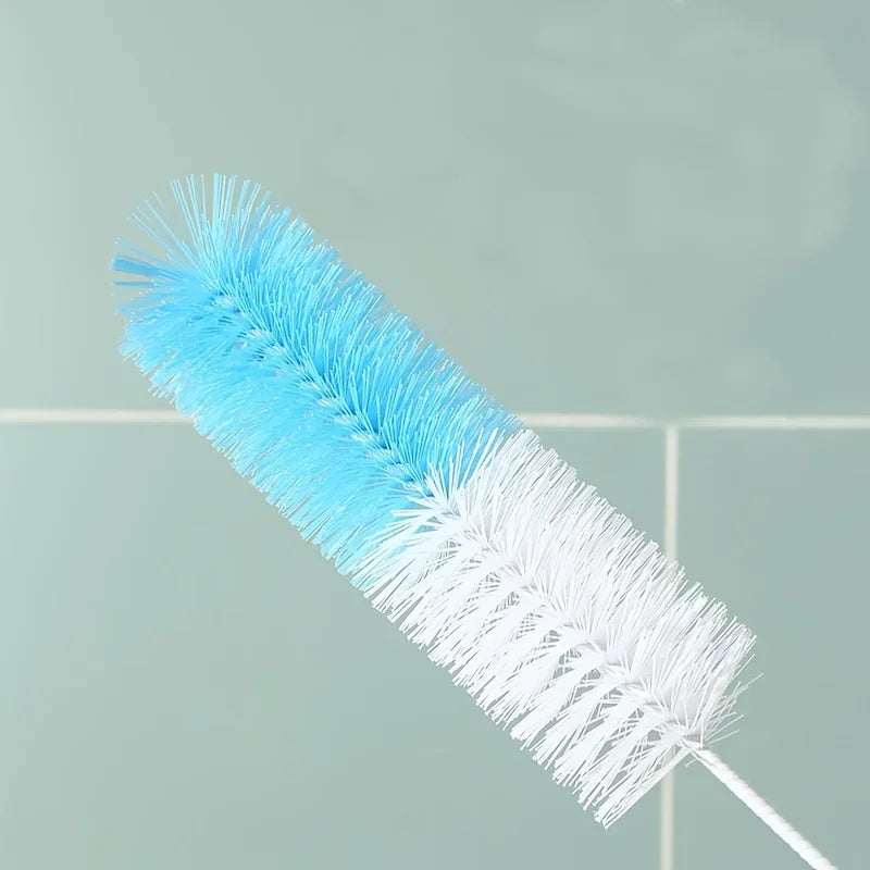 No-Electricity Required Cleaning Tool Long Handle Cup Brush,Kitchen Glass Bottle Cleaning Brush,Milk Bottle Tea Cup Scrubber