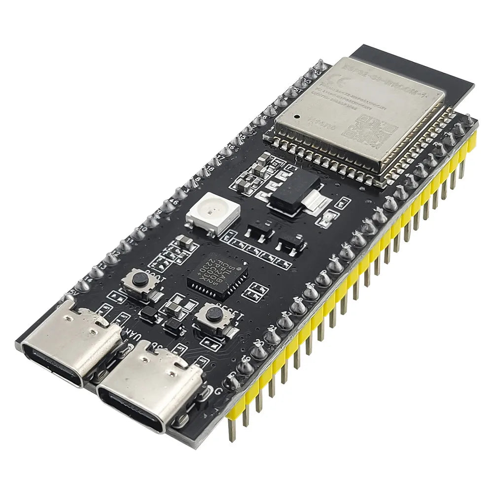 ESP32-S3 Development Boards with Expansion Adapter Kit 2.4G Wifi BT Module ESP32-S3-1 N8R2 N16R8 44Pin Type-C ESP32-S3
