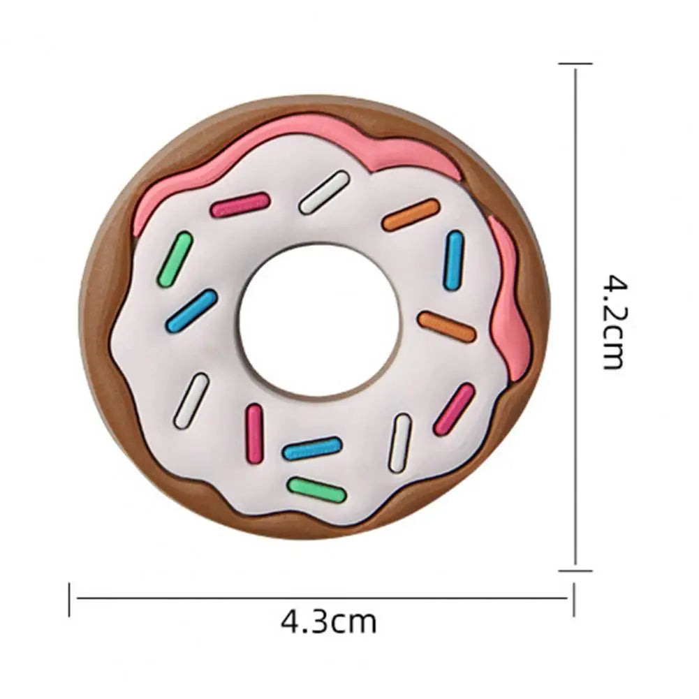 Cartoon Small Refrigerator Magnet Cute Cake 3D Fridge Soft Magnet Sticker Mini Cute Cake Ice Cream Doughnut Shape Kitchen Decor