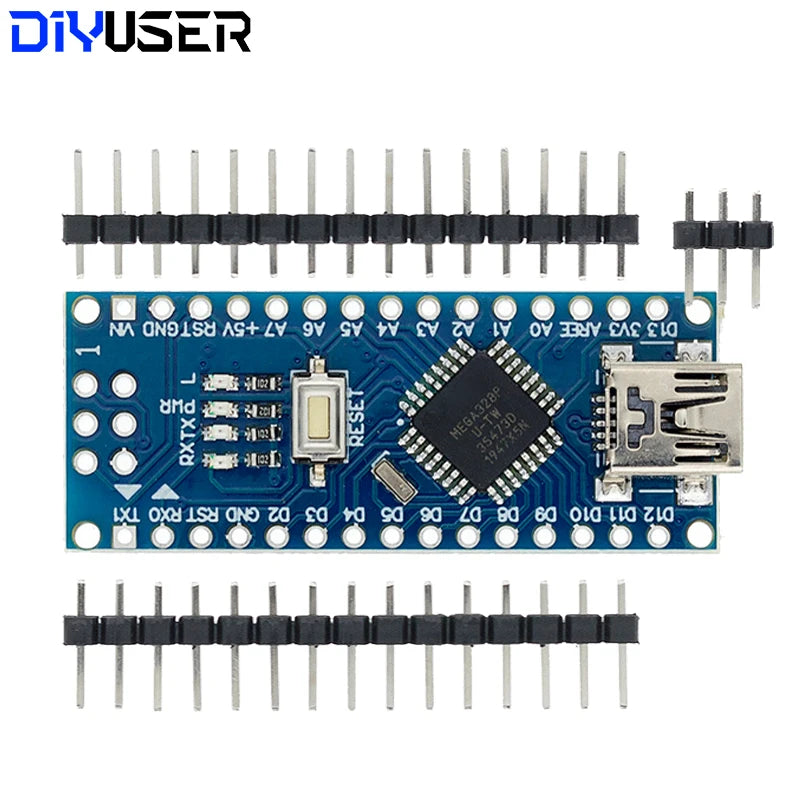 Mini / Type-C / Micro USB Nano 3.0 With the bootloader compatible Nano controller for arduino CH340 USB driver 16Mhz ATMEGA328P