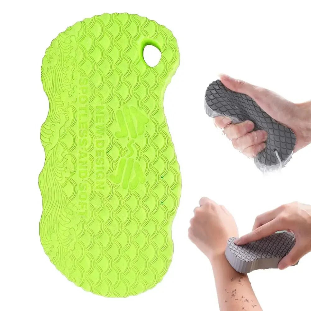 3D Magic Children Bath Sponge Body Exfoliating Dead Skin Sponge Massager Cleaning Shower Brushes Peeling Sponge Artifact