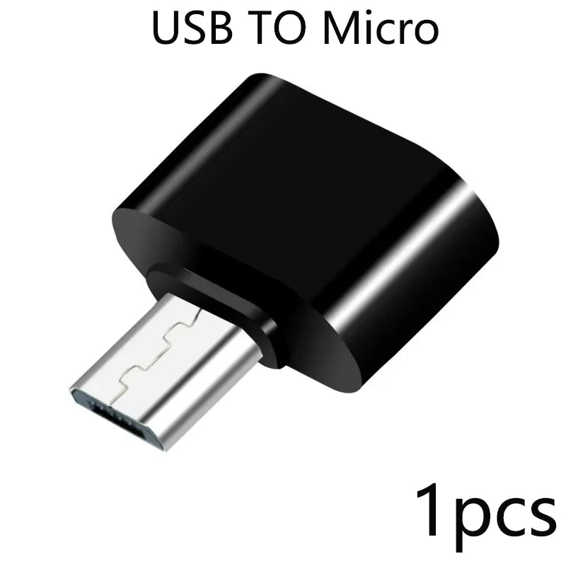 Mini Type-C  to USB Adapter 3.0 USB-C  Male OTG A Female Data Connector For MacBook ProiPadMini 6/ProMacBookAirType CDevice