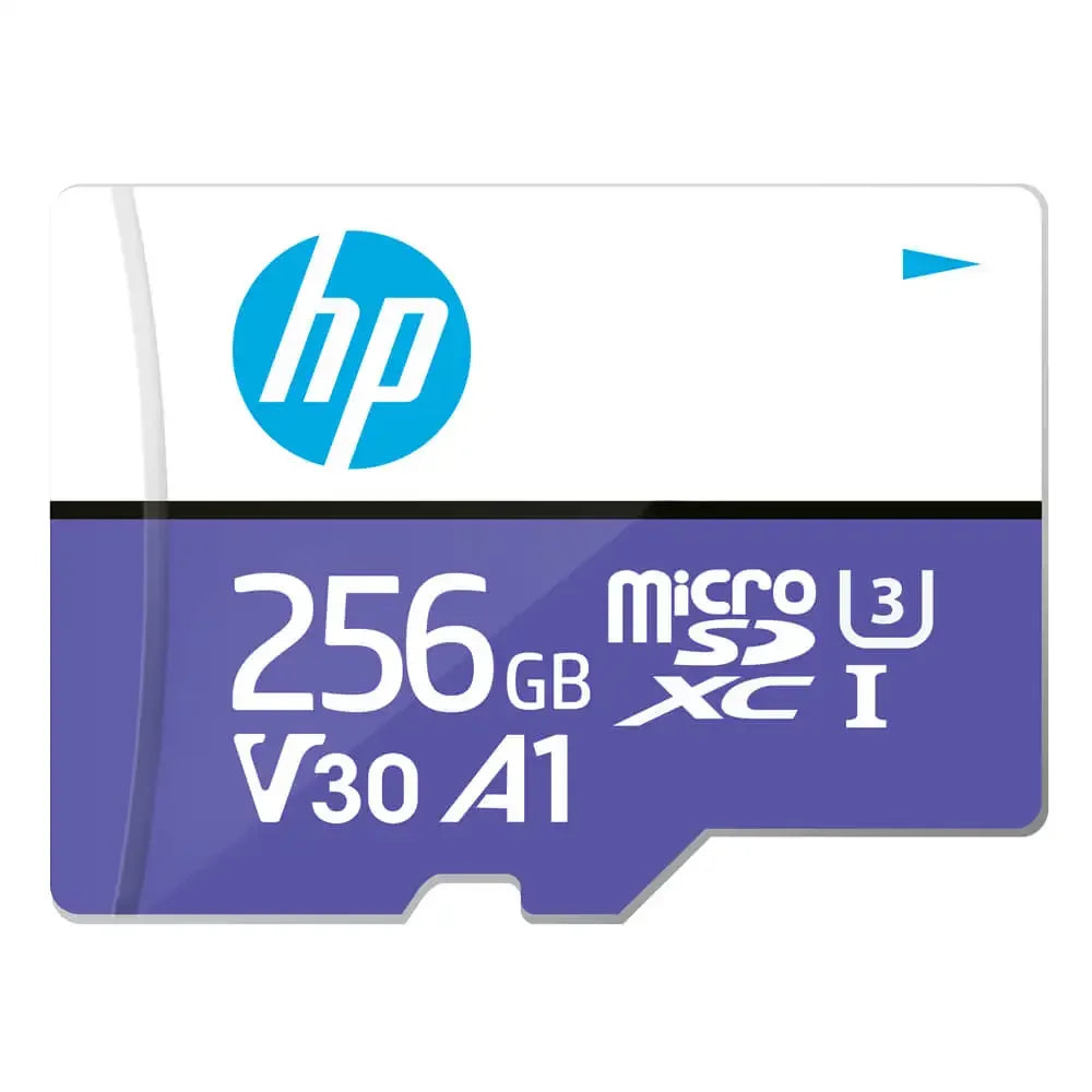 HP Micro SD Card 64GB 128GB 256GB U3 V30 A1 TF Memory Card High Speed 4K UHD Video Card for Camera Phone Dash Cam