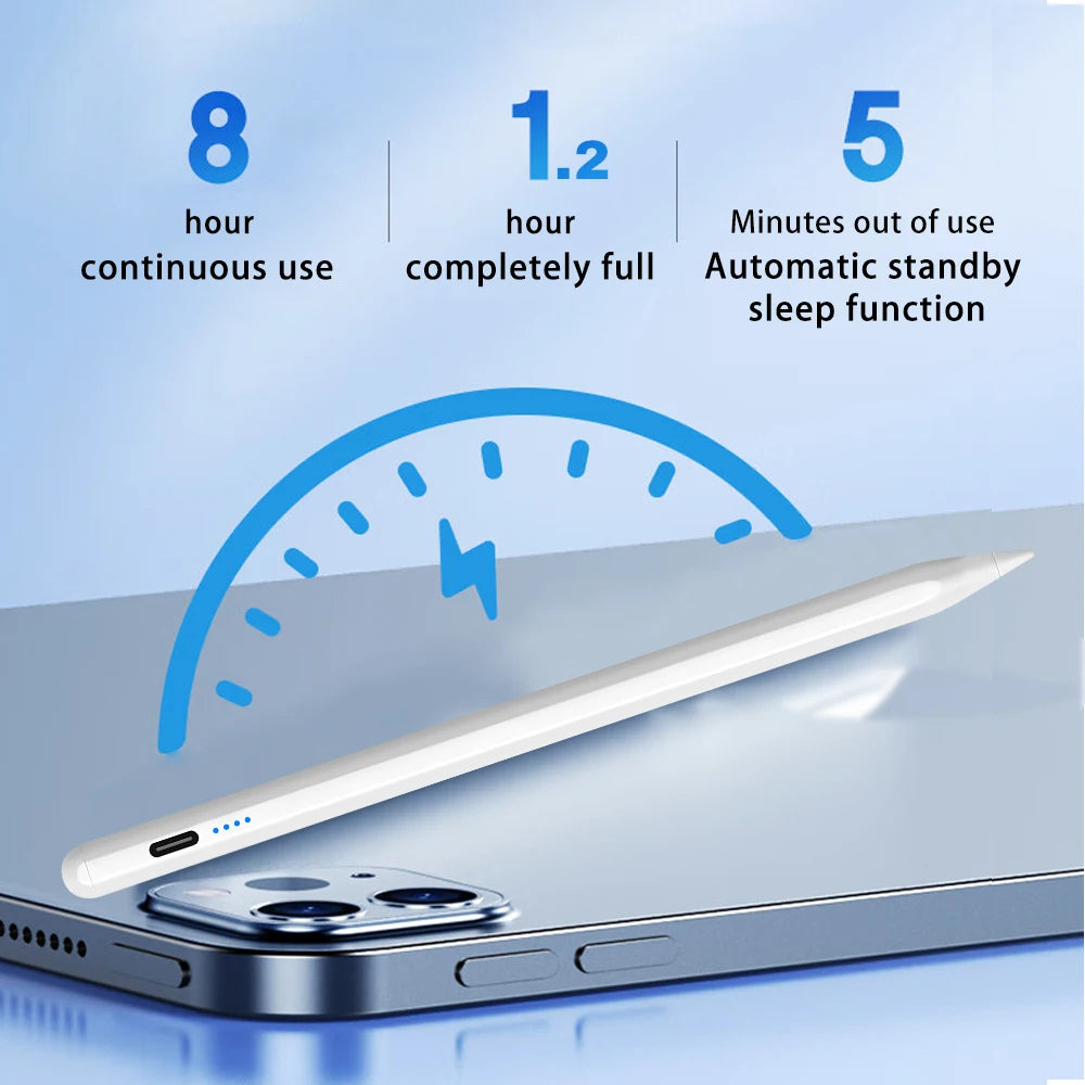 For Apple Pencil Palm Rejection For Apple Pencil 2 1 Stylus Pen iPad 2022 2021 2020 2019 Pro 11 12.9 Air 4 5 7 8 9 10th mini 5 6
