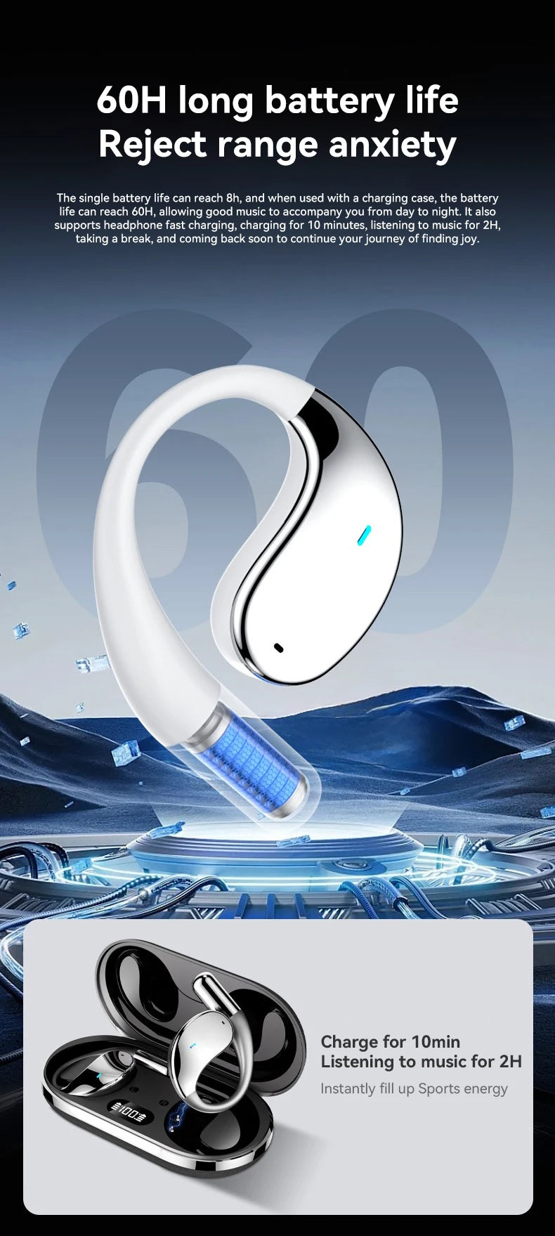 3-in-1 AI Translator Earbuds 144 Languages Noise Cancelling Bluetooth 5.4 Headset Instant Translator Smart Voice Real Time