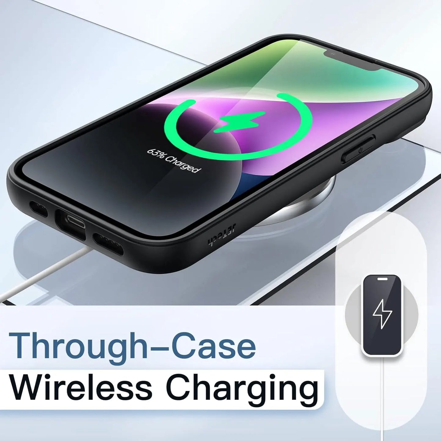 Colour Back Transparent Shockproof Phone Case for iPhone 16 15 14 13 12 11 Pro Max 7 8 Plus XR Xs 12 Mini Silicone Bumper Cover