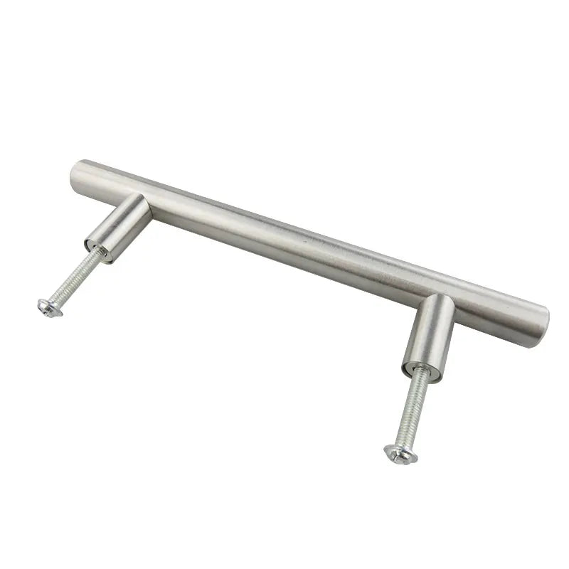 Modern Stainless Steel Kitchen Door Cabinet T Bar Handle Pull Knob Cabinet Knobs Furniture Handle Cupboard Drawer Handle
