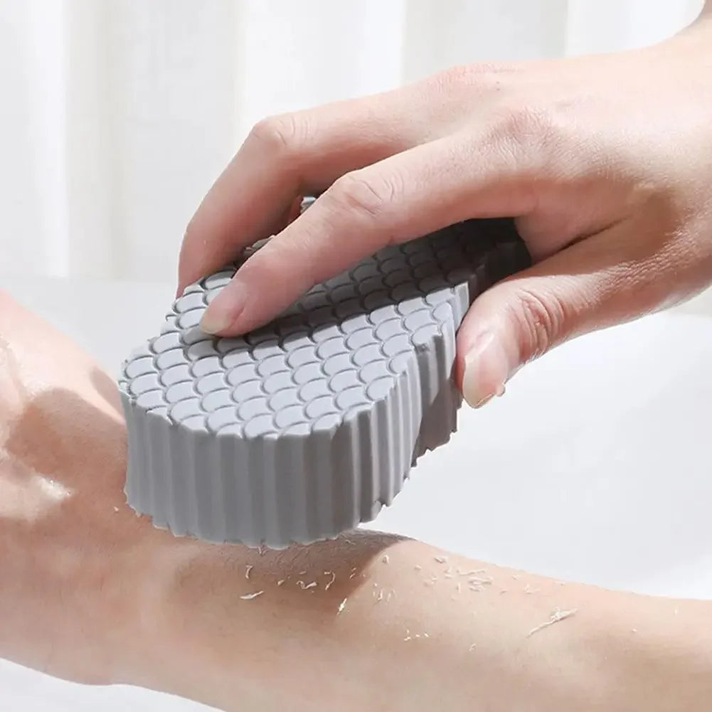 3D Magic Children Bath Sponge Body Exfoliating Dead Skin Sponge Massager Cleaning Shower Brushes Peeling Sponge Artifact