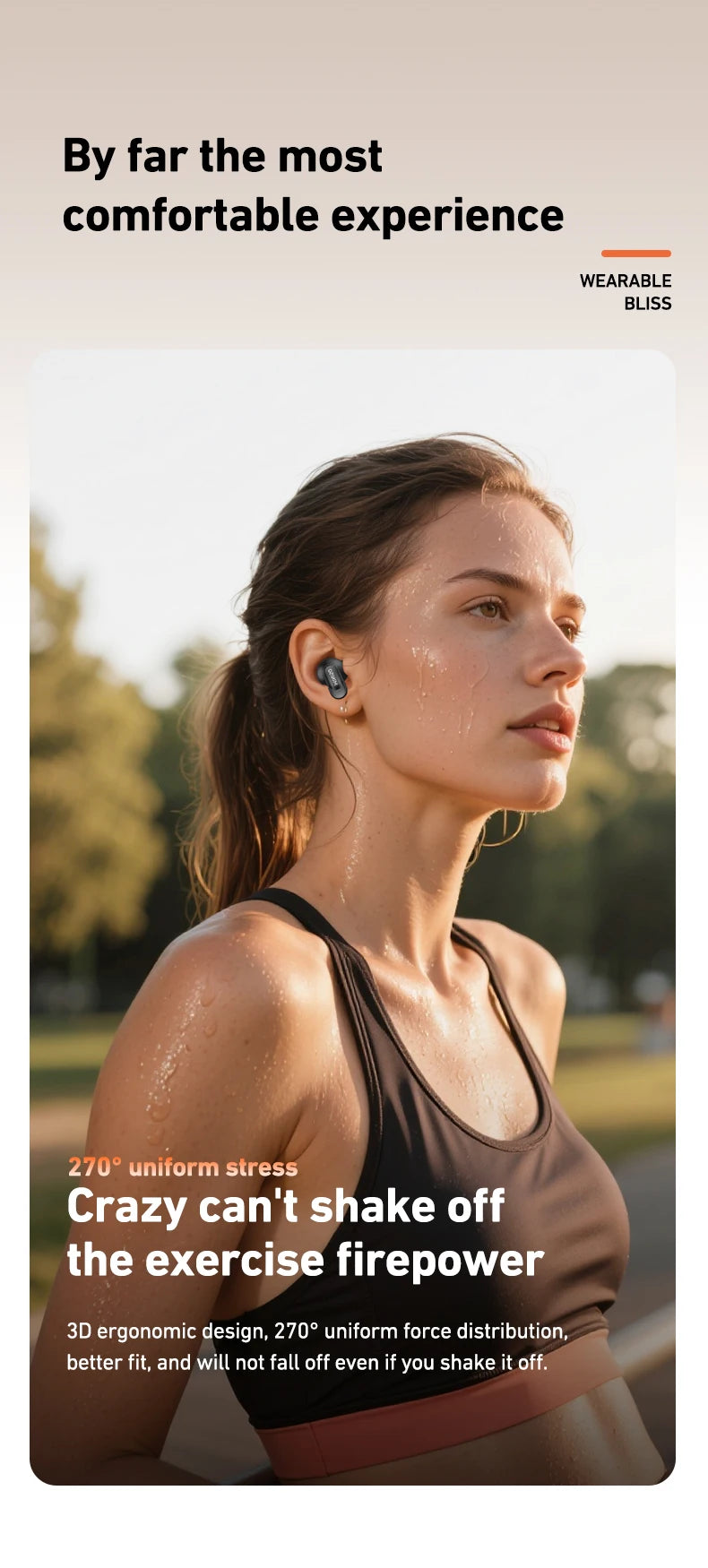 MINISO MS105 Bluetooth Earphone In-Ear Earbuds Soft Earbuds Wireless Headphones Waterproof IPX5