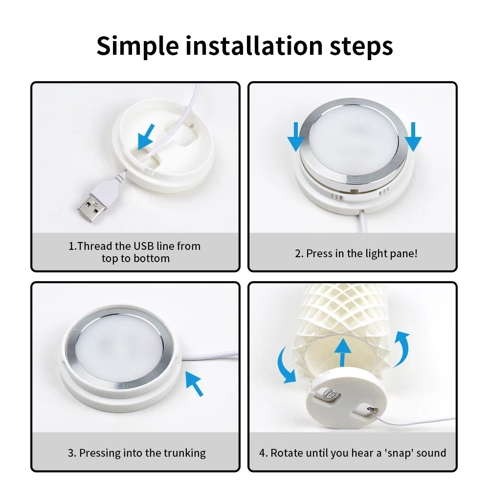 For Bambu Lab Adjustable Light Kit Led Light Hardware Bambulab Light Kit 001 Led Light Parts Diy Model 3D Printer Accessories