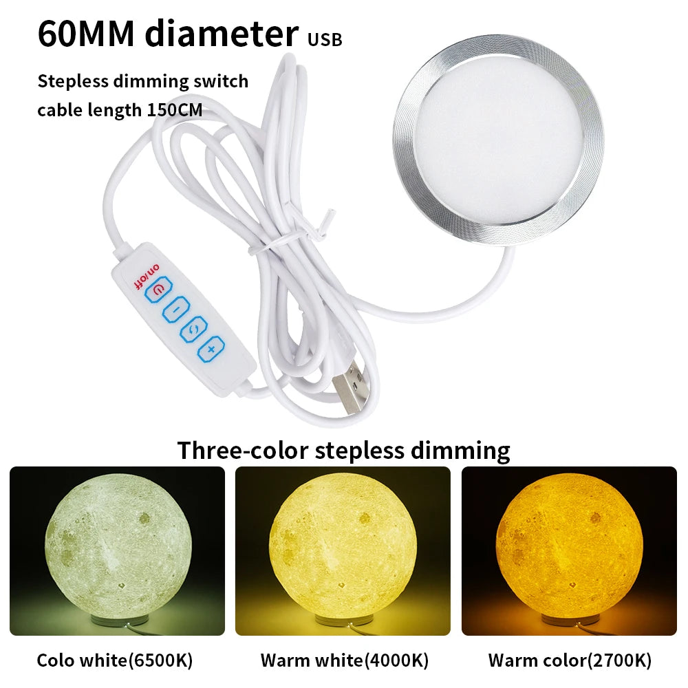 For Bambu Lab Adjustable Light Kit Led Light Hardware Bambulab Light Kit 001 Led Light Parts Diy Model 3D Printer Accessories