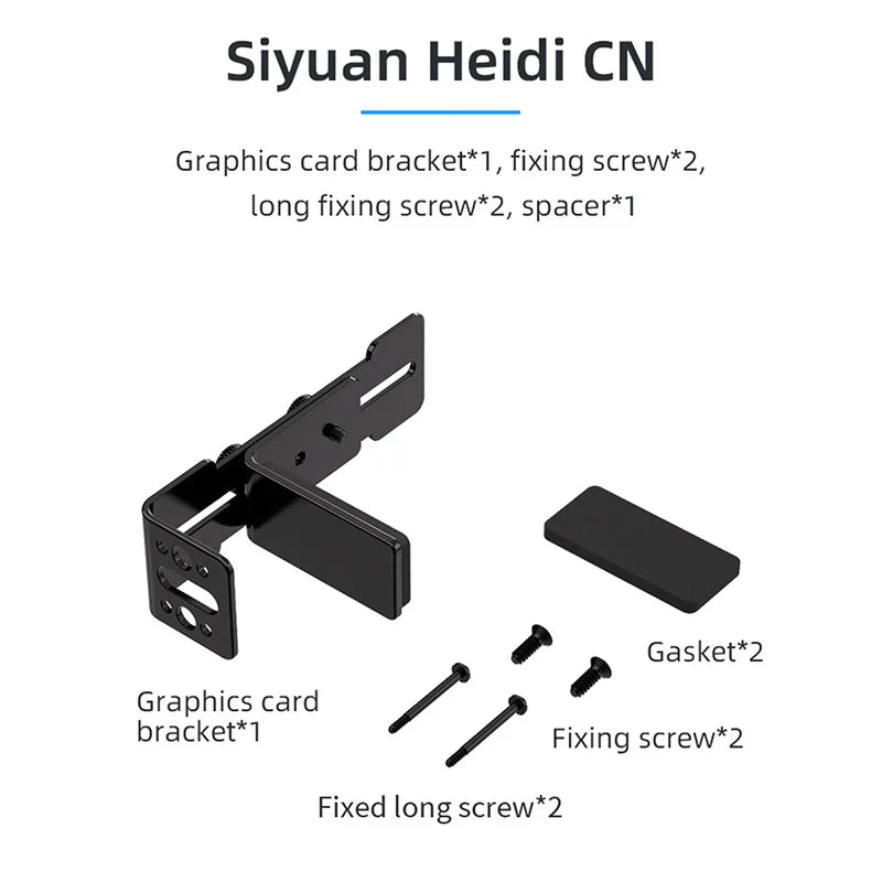 VC-5 Graphics Card Holder Adjustable Jack GPU Video Card Bracket Prevent Sagging for ITX/ATX Desktop PC Case Accessory