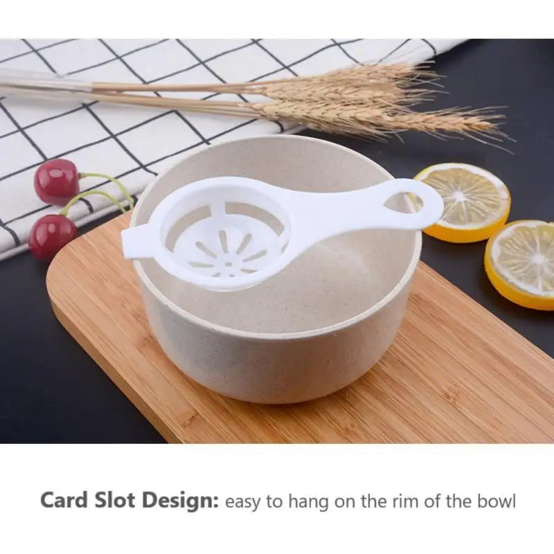 Kitchen Egg White DIY Separator Holder Sieve Funny Divider Stonego Kitchen Tool Baking Accessories