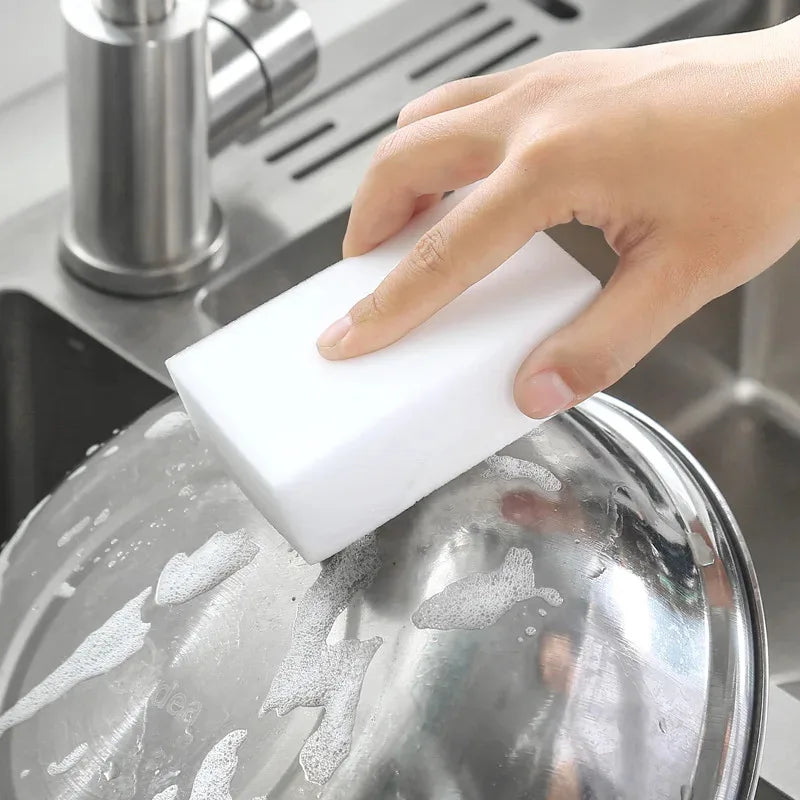 5/10/20Pcs 10*6*2cm Melamine Sponge Magic Sponge Eraser Eraser Cleaner Cleaning Sponges for Kitchen Bathroom Cleaning Tools