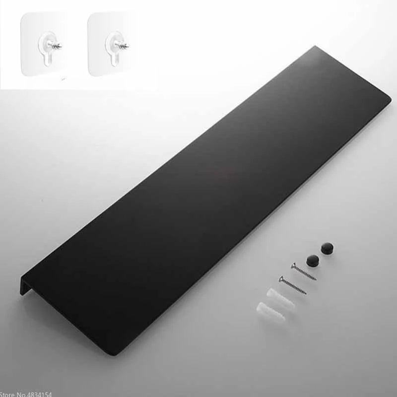 20/30/40/50cm Metal Floating Shelves Wall Mounted Storage Shelf Kitchen Shower Room Bedroom Bathroom Organizer Accessories