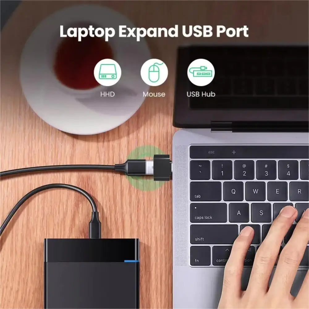Mini Type-C  to USB Adapter 3.0 USB-C  Male OTG A Female Data Connector For MacBook ProiPadMini 6/ProMacBookAirType CDevice