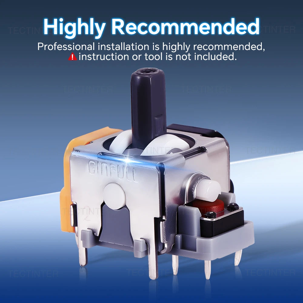 3D Analog Hall Effect Joystick For PS5/4/Slim/Pro Controller Gamepad Thumb Stick Replacement Repair Parts For PS4 Accessories
